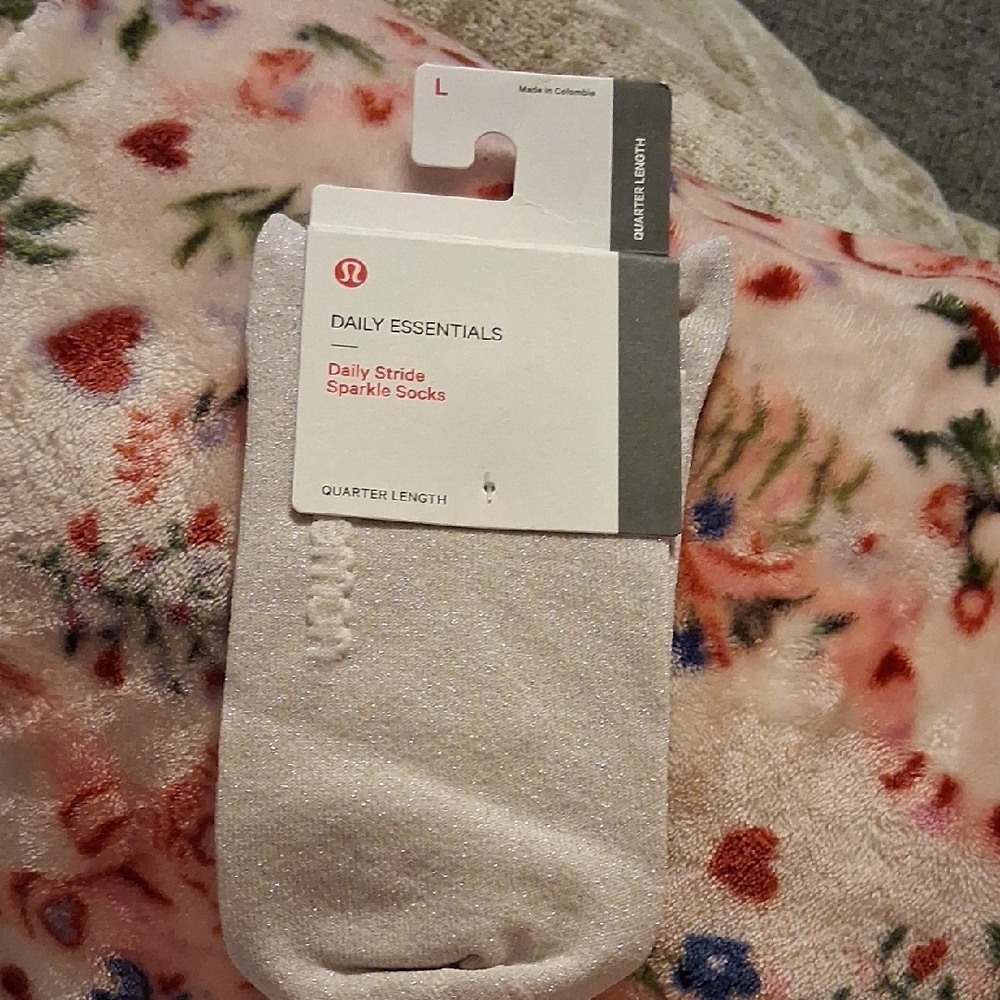 Lululemon Daily Stride Sparkle Socks